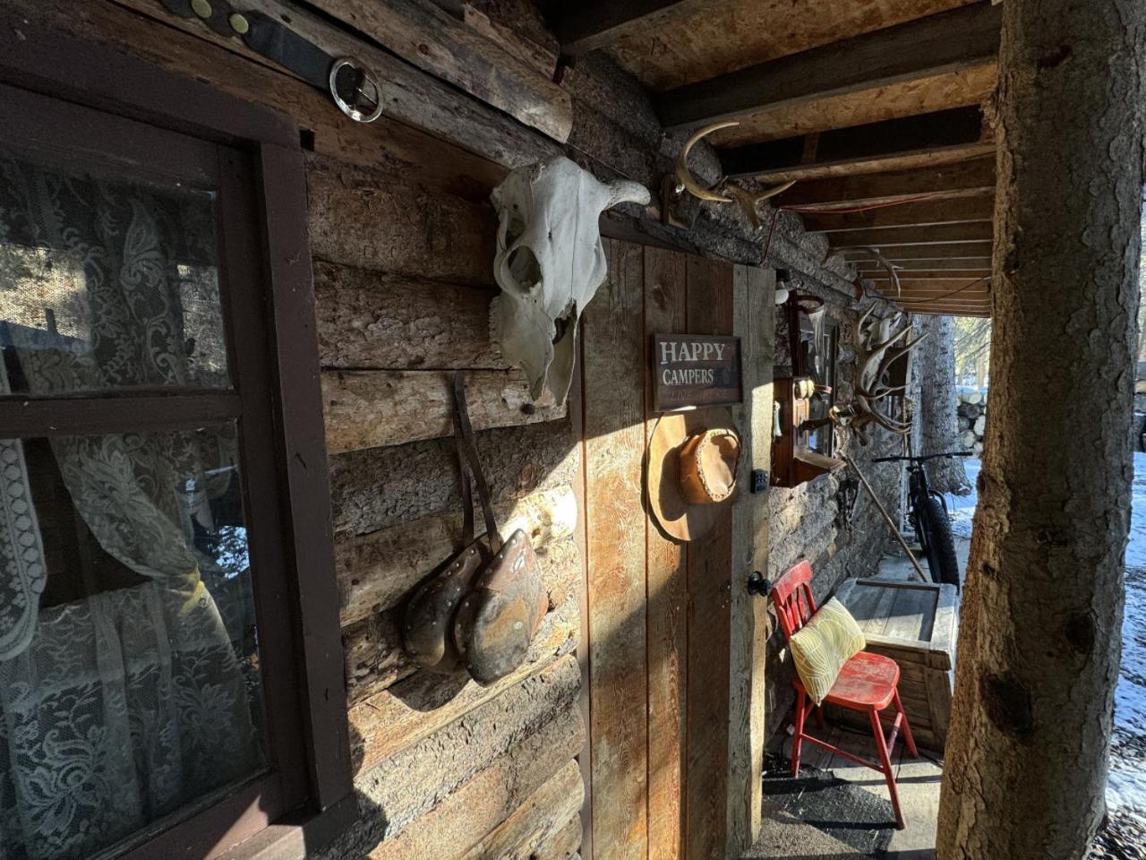 Rustic Cozy Cabin With Hot Tub Bragg Creek 外观 照片